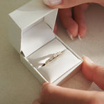 Stunning 1 TCW Marquise Moissanite Stones Half Eternity Wedding Bands