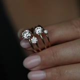 Round Solitaire Lab Grown Diamond Engagement Ring