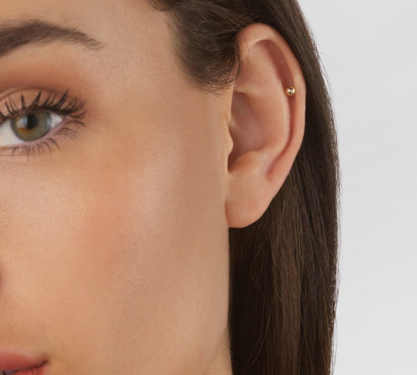 Classic Single Stud Earrings