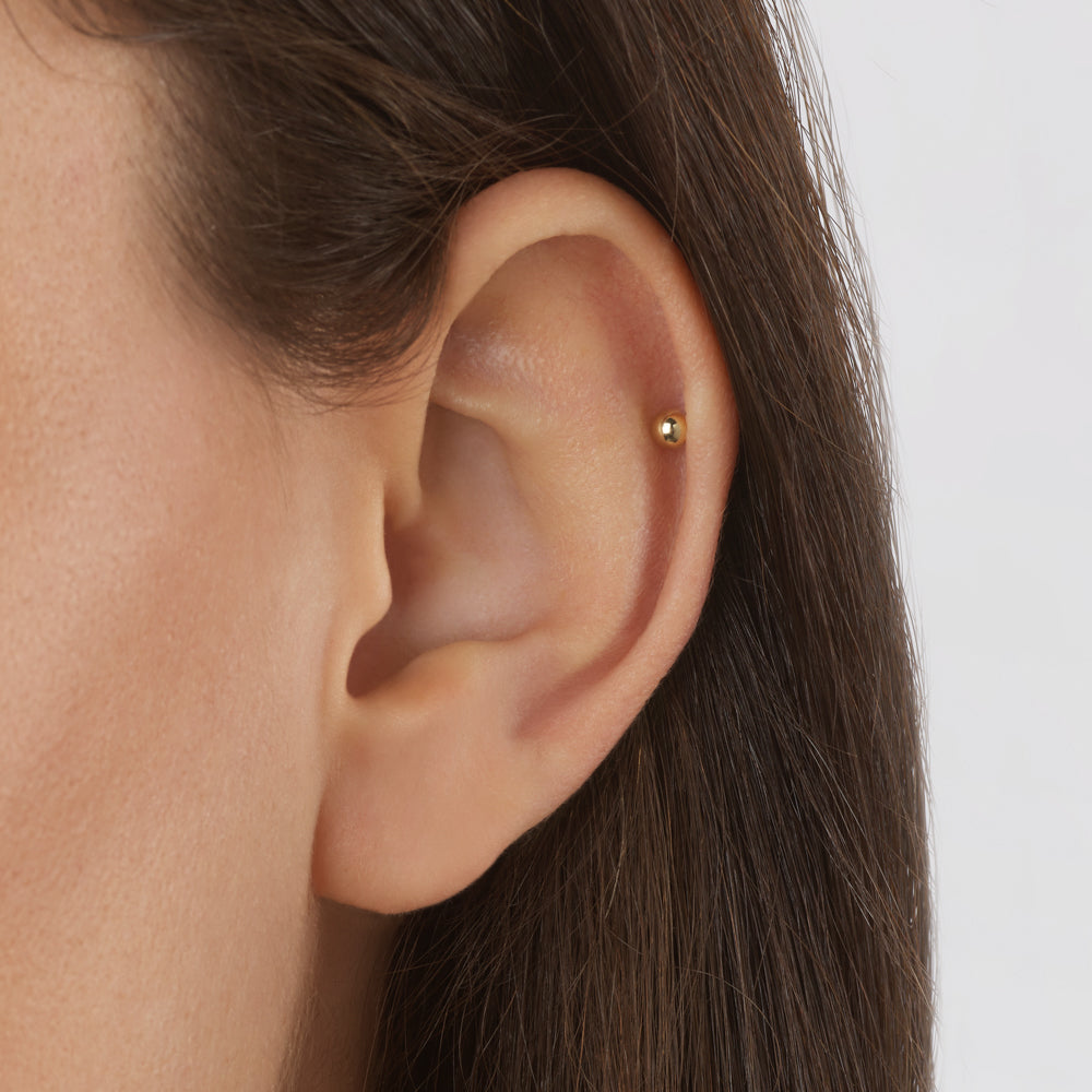 Classic Single Stud Earrings