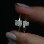 Radiant Solitaire Lab Grown Diamond Engagement Ring