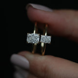 Radiant Solitaire Lab Grown Diamond Engagement Ring