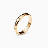 0.10 CT Round Flush Setting Lab Grown Diamond Wedding Band