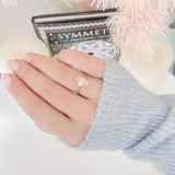 Oval Solitaire Lab Grown Diamond Engagement Ring