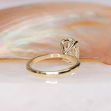 Oval Solitaire Lab Grown Diamond Engagement Ring