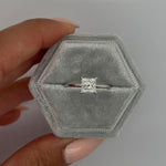Princess Solitaire Lab Grown Diamond Engagement Ring