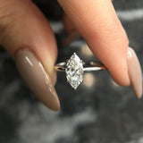 Marquise Solitaire Lab Grown Diamond Engagement Ring