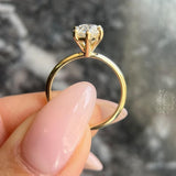 Marquise Solitaire Lab Grown Diamond Engagement Ring