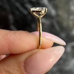 Pear Solitaire Lab Grown Diamond Engagement Ring