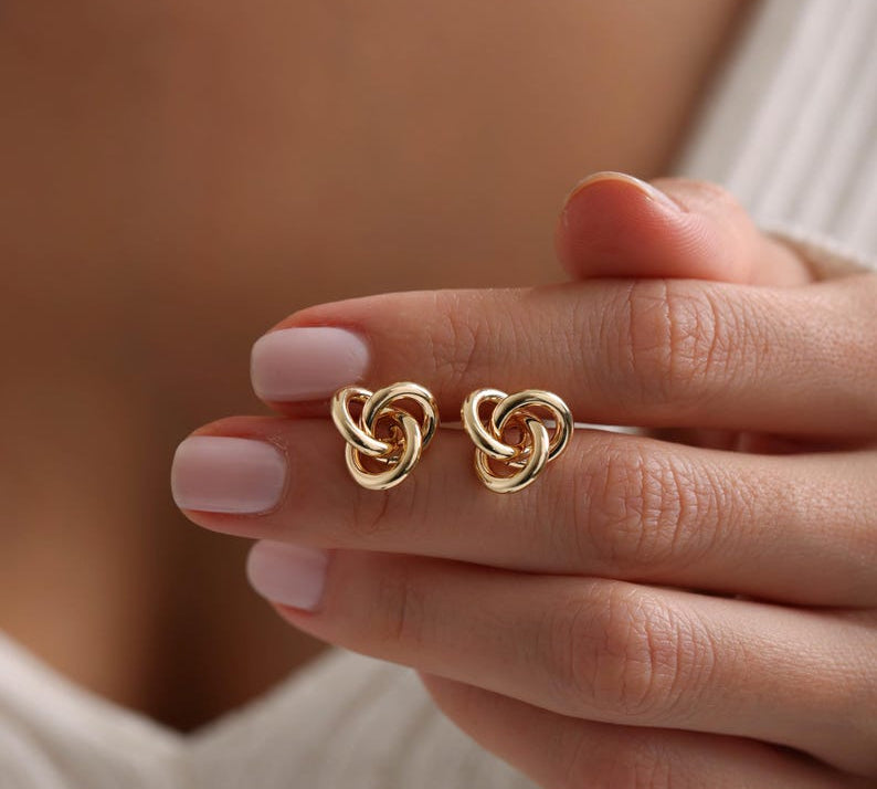 Knot Stud Earrings