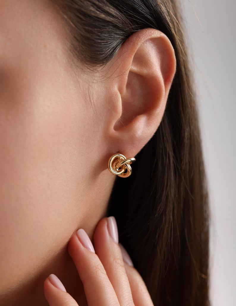 Knot Stud Earrings