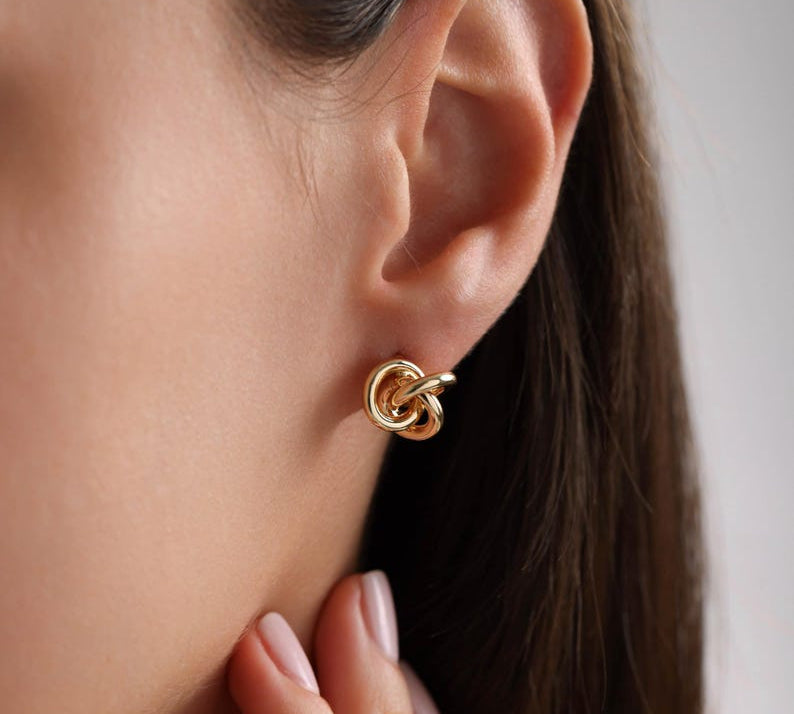 Knot Stud Earrings
