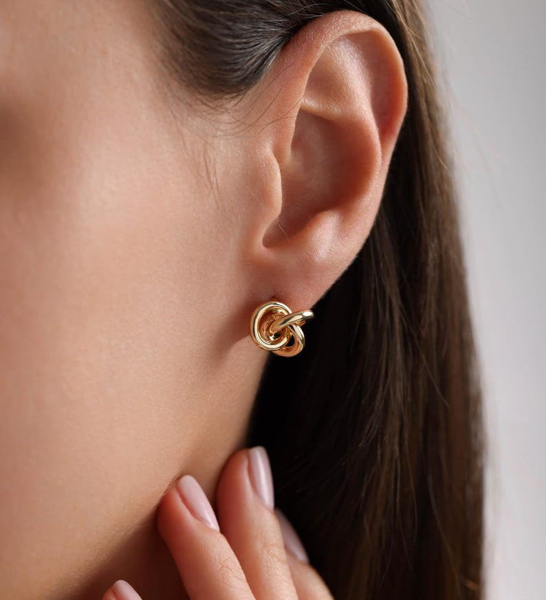 Knot Stud Earrings