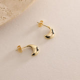 Tear Drop Stud Earrings