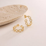 Star of David Hoop Earrings