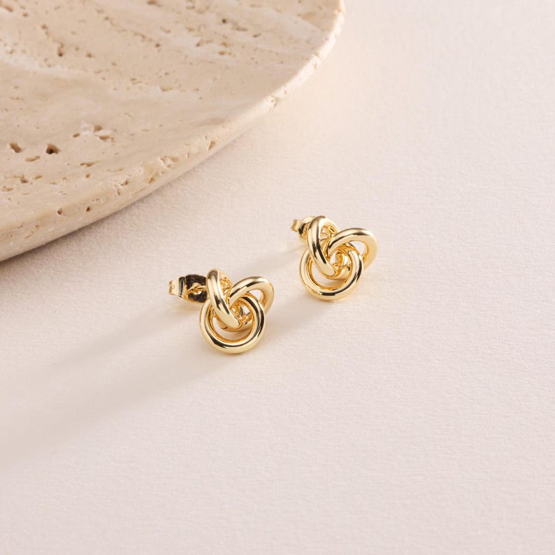 Knot Stud Earrings