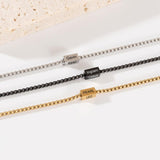 Personalized Name Chain Bracelet For Men