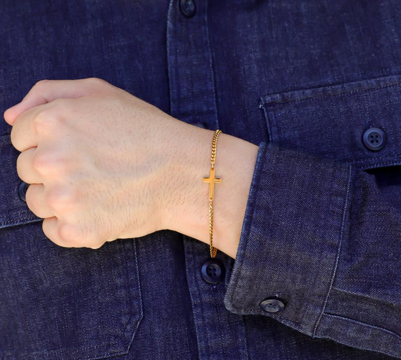 Cross Bracelet For Men