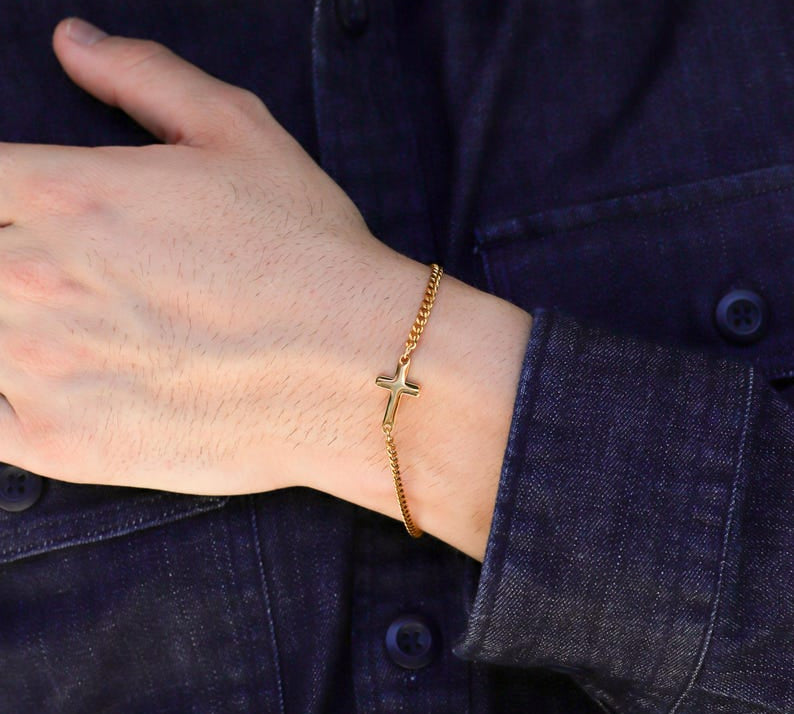 Cross Bracelet For Men