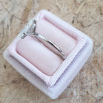 Pear Hidden Halo Lab Grown Diamond Engagement Ring