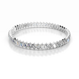 15 TCW Round Lab Grown Diamond Tennis Bracelet