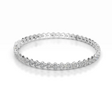 7.5 TCW Round Lab Grown Diamond Tennis Bracelet