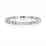 2.5 TCW Round Lab Grown Diamond Tennis Bracelet