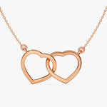 Interlocking Heart Necklace