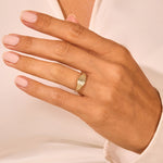 Feather Wedding Band