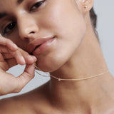 Tiny Initial Necklace