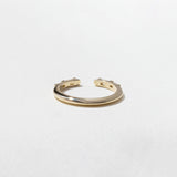 0.24 TCW Baguette - Open Shank Wedding Band