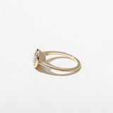 Round Lab Grown Diamond Bezel Solitaire Engagement Ring