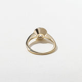 Round Lab Grown Diamond Bezel Solitaire Engagement Ring