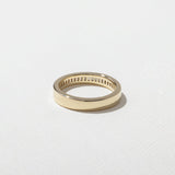 0.75 TCW Baguette Channel Setting Lab Grown Diamond Wedding Band