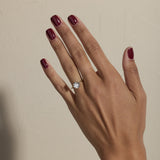 Round Lab Grown Diamond Solitaire Engagement Ring