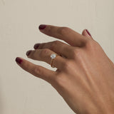 Round Lab Grown Diamond Solitaire Engagement Ring