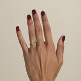 Oval Lab Grown Diamond Solitaire Engagement Ring
