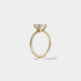 Pear Lab Grown Diamond Solitaire Engagement Ring