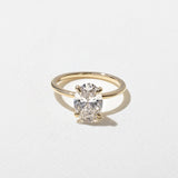 Oval Lab Grown Diamond Solitaire Engagement Ring