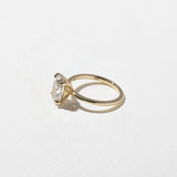 Oval Lab Grown Diamond Solitaire Engagement Ring