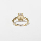 Elongated Cushion  Lab Grown Diamond Solitaire Engagement Ring