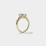 Elongated Cushion  Lab Grown Diamond Solitaire Engagement Ring
