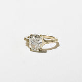 Elongated Cushion  Lab Grown Diamond Solitaire Engagement Ring