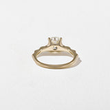 Cushion Lab Grown Diamond Solitaire Engagement Ring