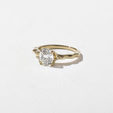 Cushion Lab Grown Diamond Solitaire Engagement Ring