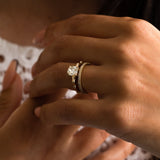 Cushion Lab Grown Diamond Solitaire Engagement Ring