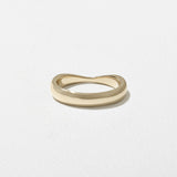 Plain solitaire Wedding Band