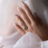 East-West Oval Lab Grown Diamond Solitaire Engagement Ring