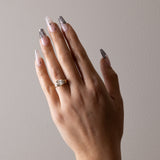 East-West Oval Lab Grown Diamond Solitaire Engagement Ring