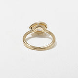 Pear Lab Grown Diamond Bezel Solitaire Engagement Ring